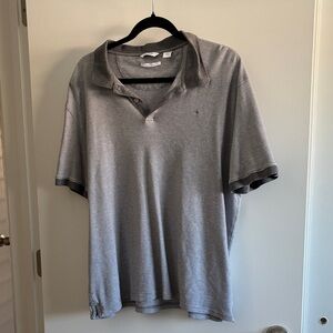 Calvin Klein Gray Polo Shirt